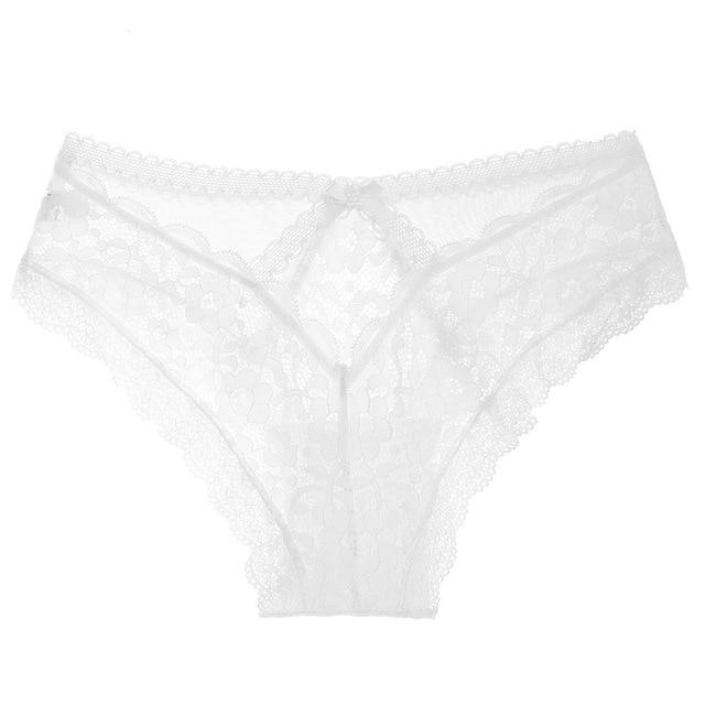 Braguita brasileña con encaje y tiras-Laurene.es