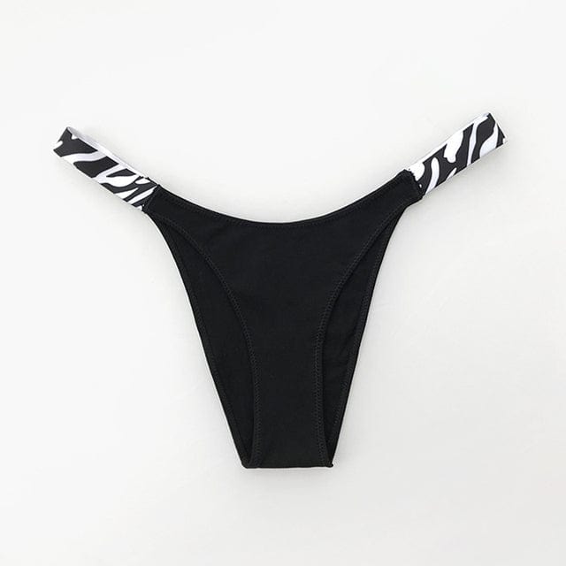 Braguita brasileña con tiras estampados-Laurene.es