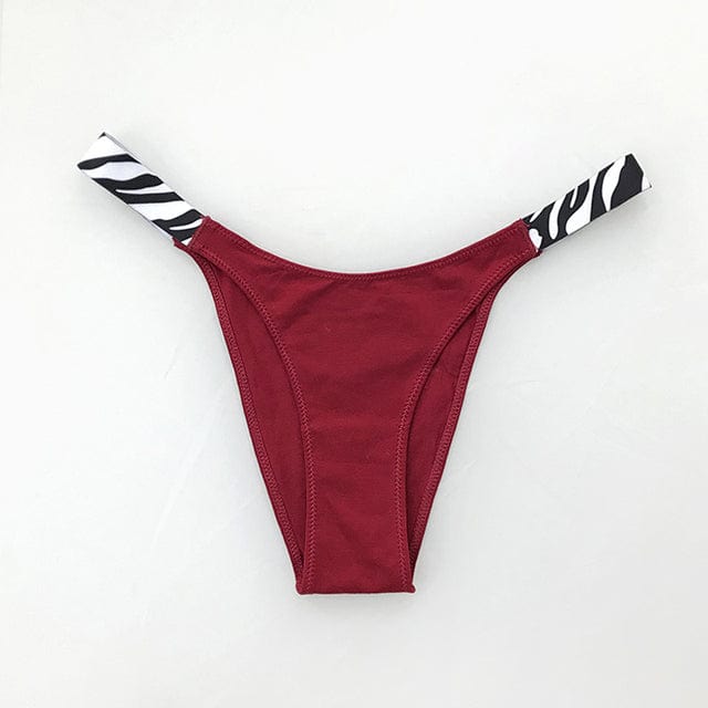 Braguita brasileña con tiras estampados-Laurene.es