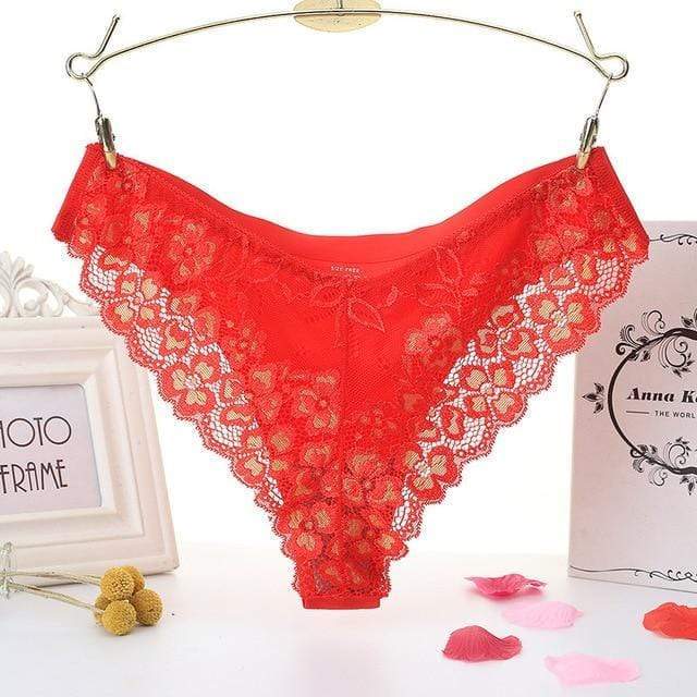 Braguita con encaje floral-Laurene.es