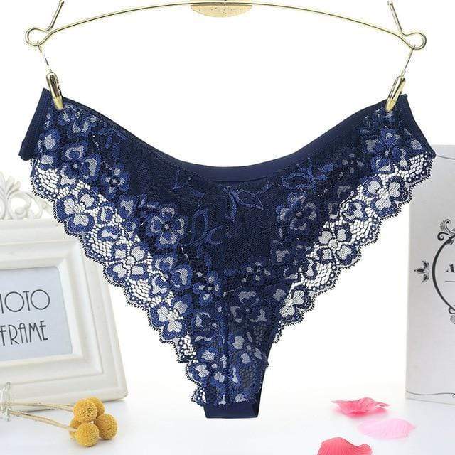 Braguita con encaje floral-Laurene.es