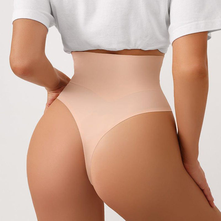 Braguita de talle alto sin costura-Laurene.es