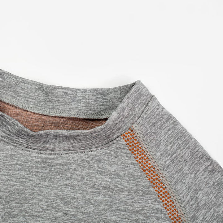 Conjunto deportivo de color gris con efecto ombre-Laurene.es