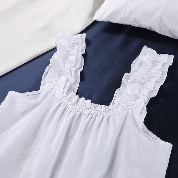Pijama de dos piezas con volante Kaede-Laurene.es