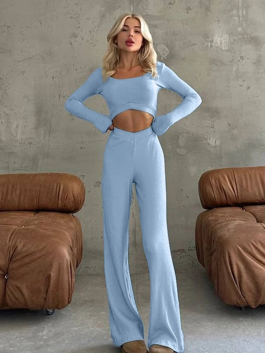 Conjunto celeste de punto acanalado