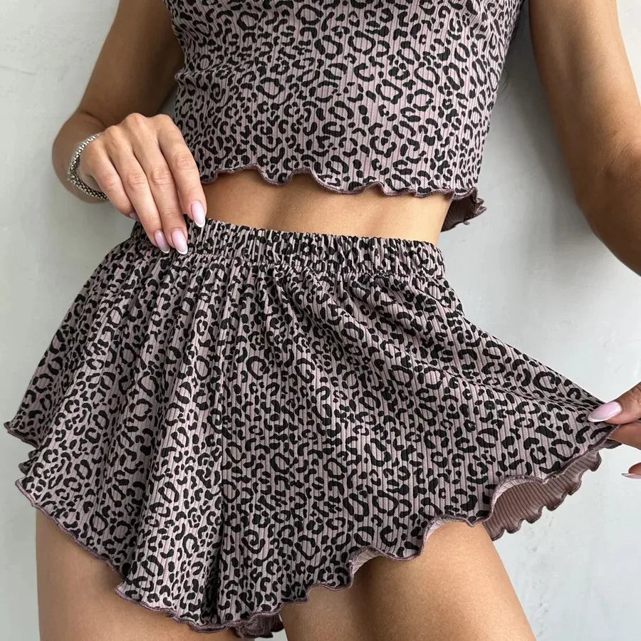 Pijama corto con estampado