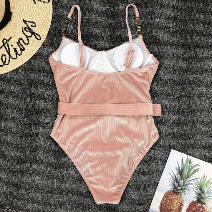 Bañador con cinturón Taylor-Laurene.es