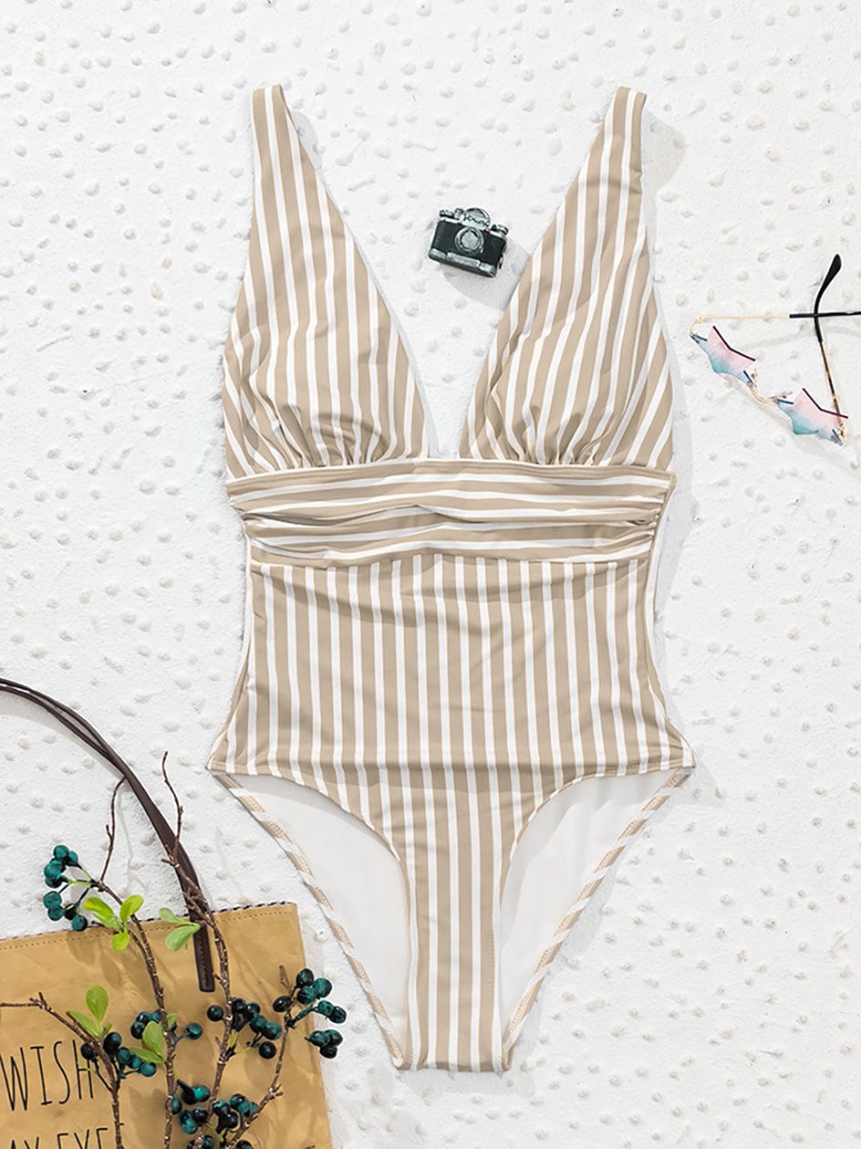 Bañador con diseño a rayas Stripe-Laurene.es