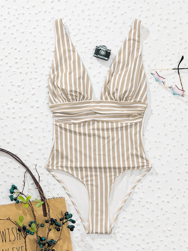 Bañador con diseño a rayas Stripe-Laurene.es