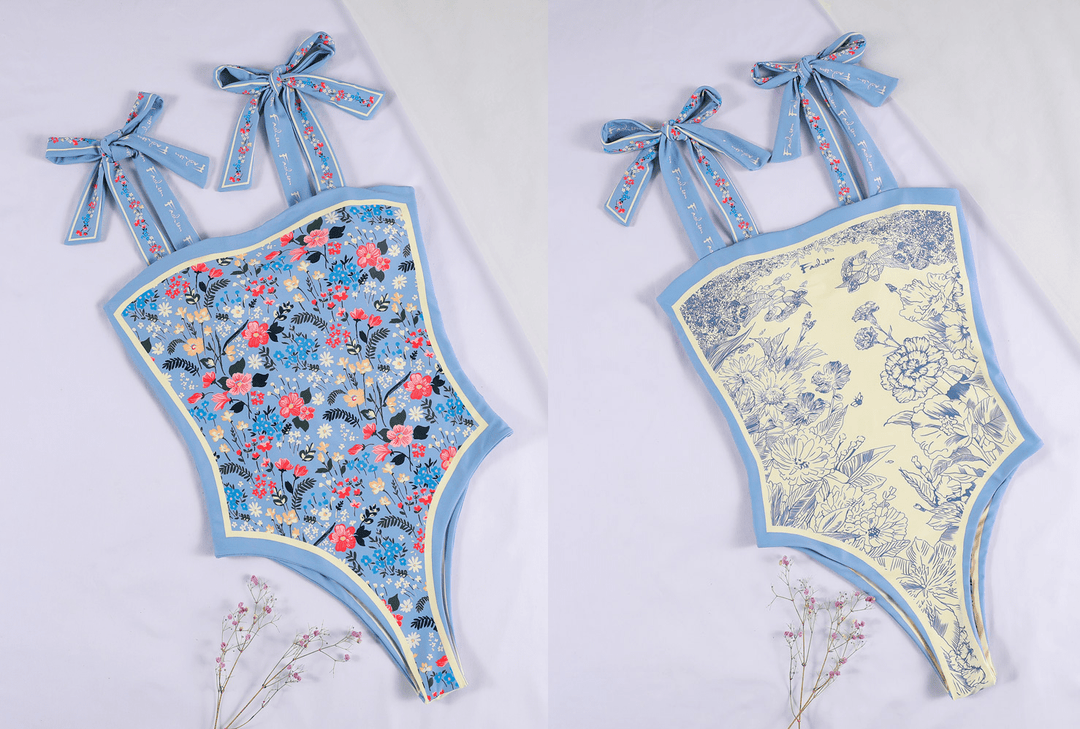 Bañador con diseño reversible Rio-Laurene.es