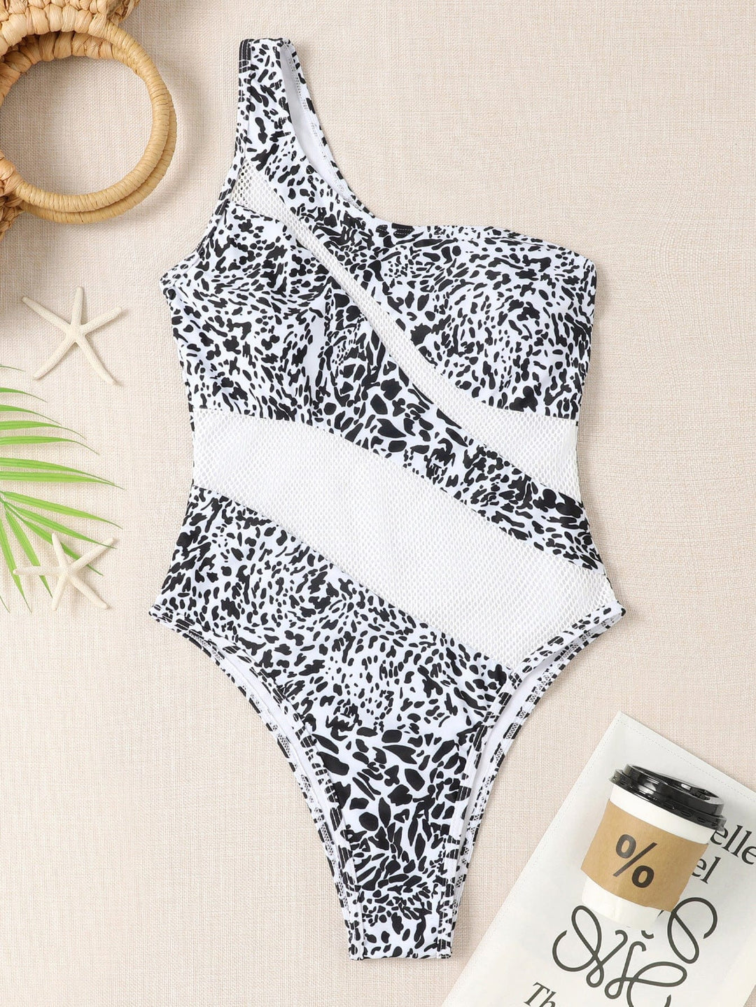 Bañador con estampado animal Monrovia-Laurene.es
