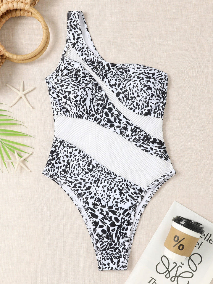 Bañador con estampado animal Monrovia-Laurene.es
