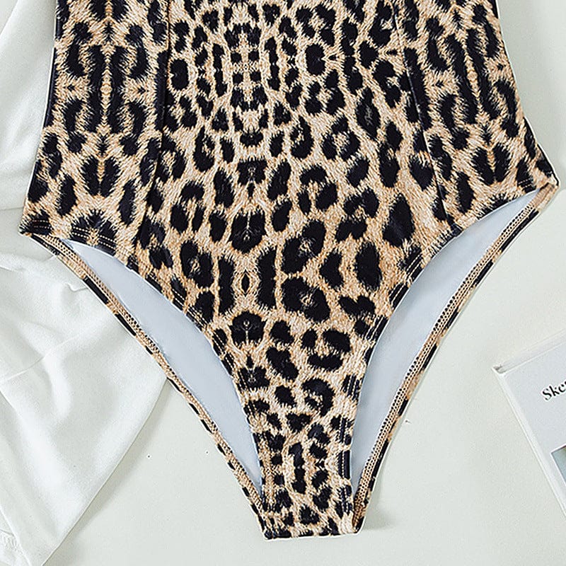 Bañador con estampado de leopardo Gwen-Laurene.es