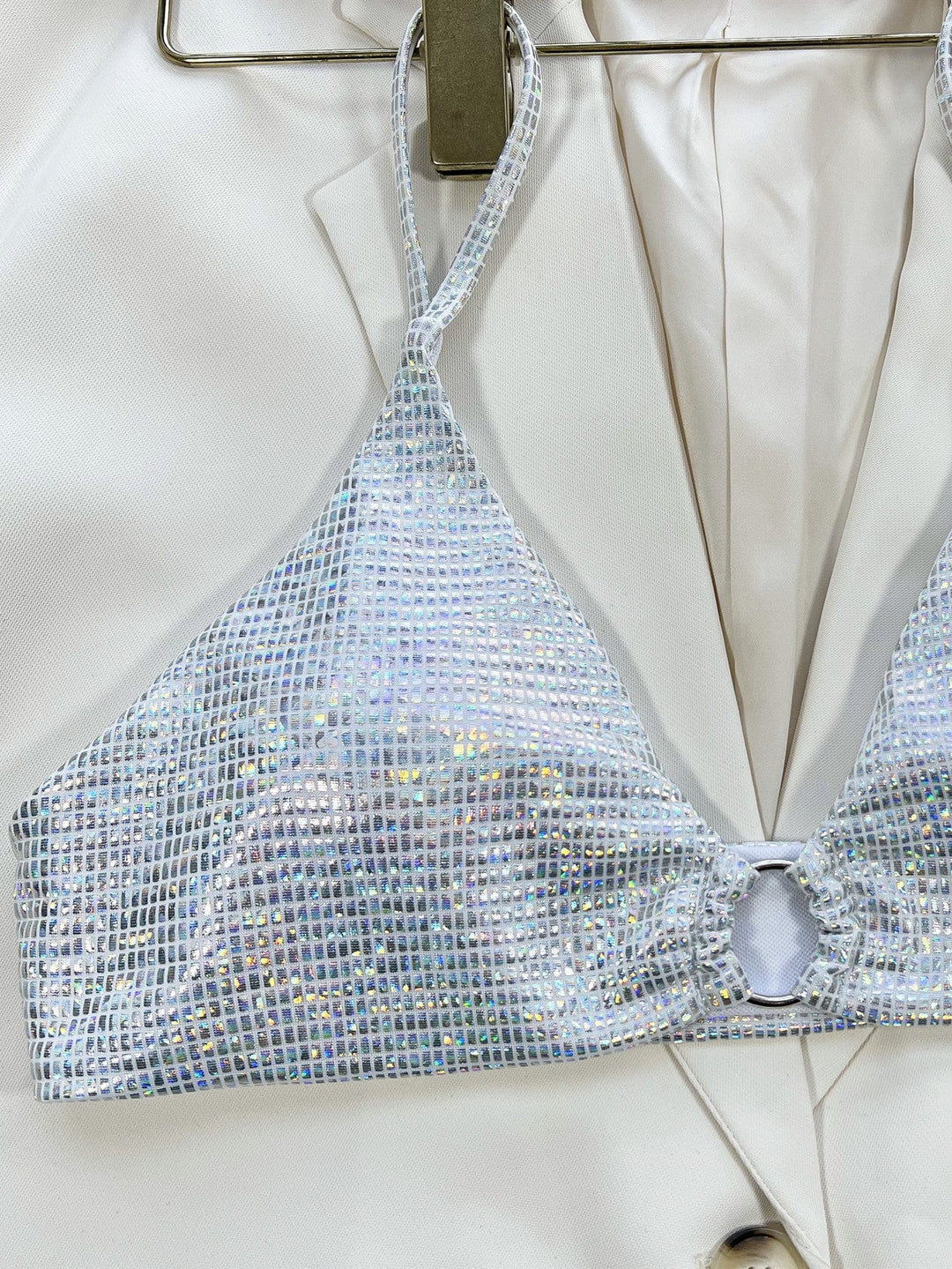 Biquini de tela brillante Shina-Laurene.es