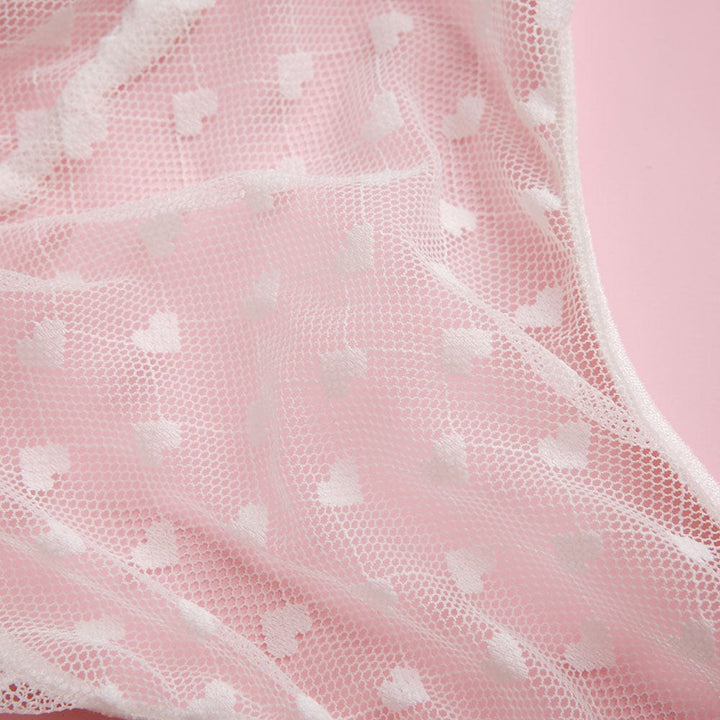 Body blanco de encaje Kassidy-Laurene.es