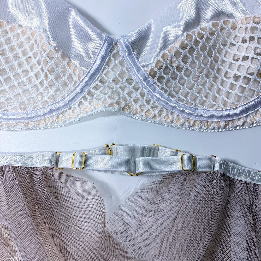 Conjunto de lencería con rejilla Epsom-Laurene.es