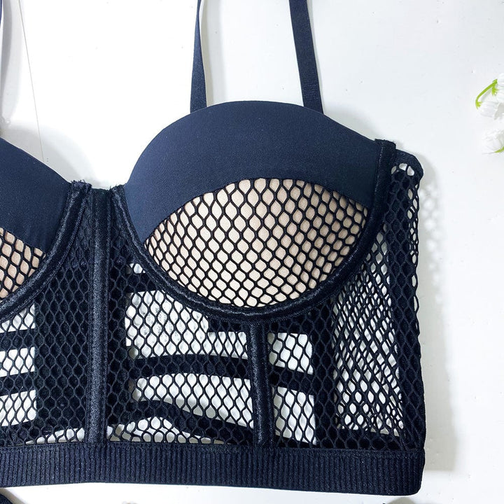 Conjunto de lencería con rejilla Epsom-Laurene.es