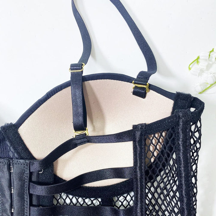 Conjunto de lencería con rejilla Epsom-Laurene.es