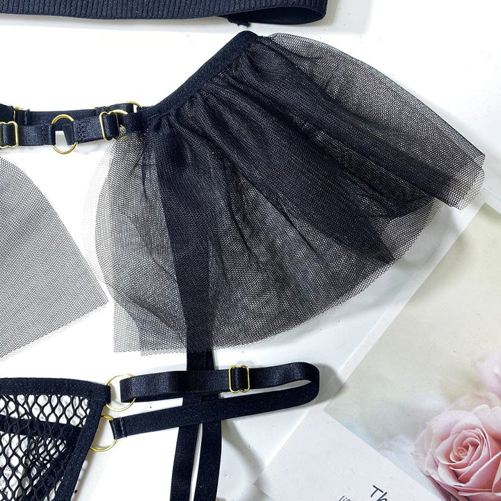 Conjunto de lencería con rejilla Epsom-Laurene.es