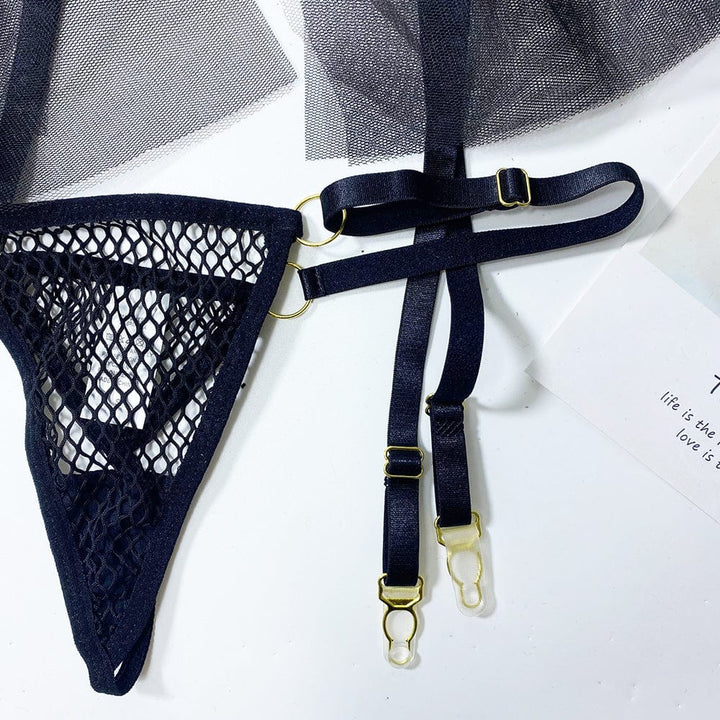 Conjunto de lencería con rejilla Epsom-Laurene.es