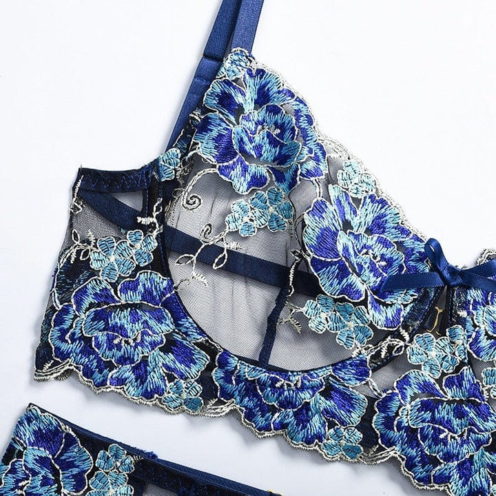 Conjunto de lencería de encaje Palma-Laurene.es