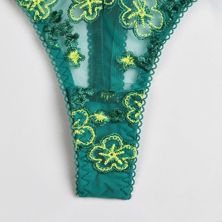 Conjunto de lencería verde Newbury-Laurene.es