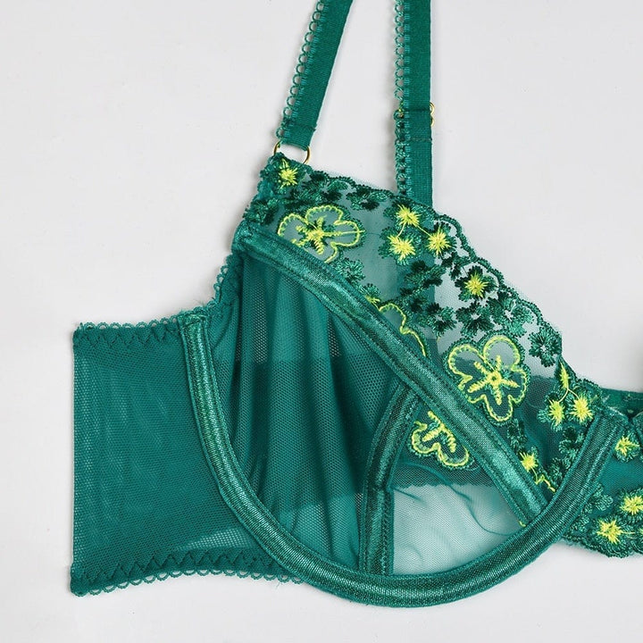 Conjunto de lencería verde Newbury-Laurene.es