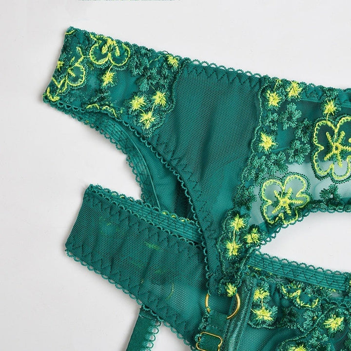Conjunto de lencería verde Newbury-Laurene.es