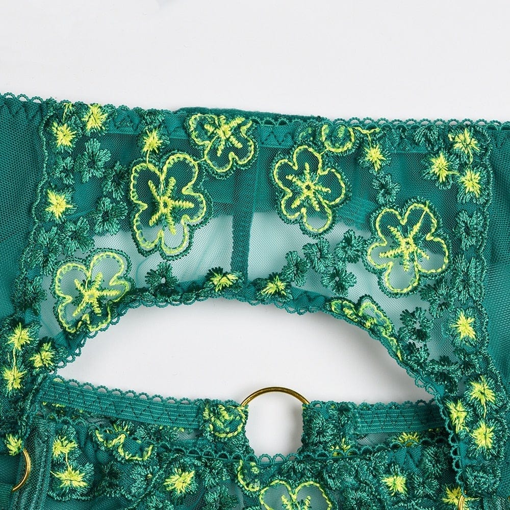 Conjunto de lencería verde Newbury-Laurene.es