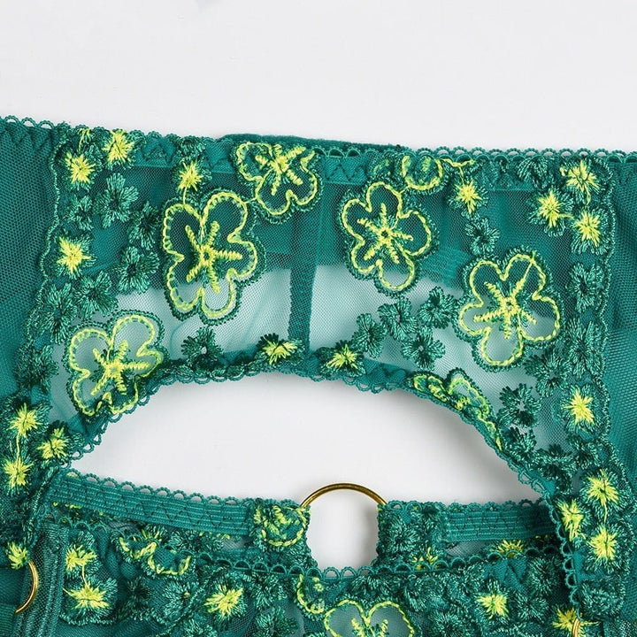 Conjunto de lencería verde Newbury-Laurene.es