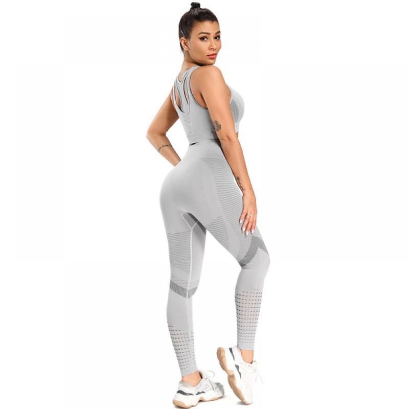 Conjunto deportivo con top corto-Laurene.es