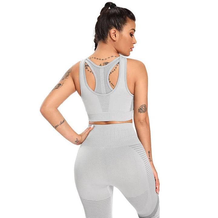 Conjunto deportivo con top corto-Laurene.es