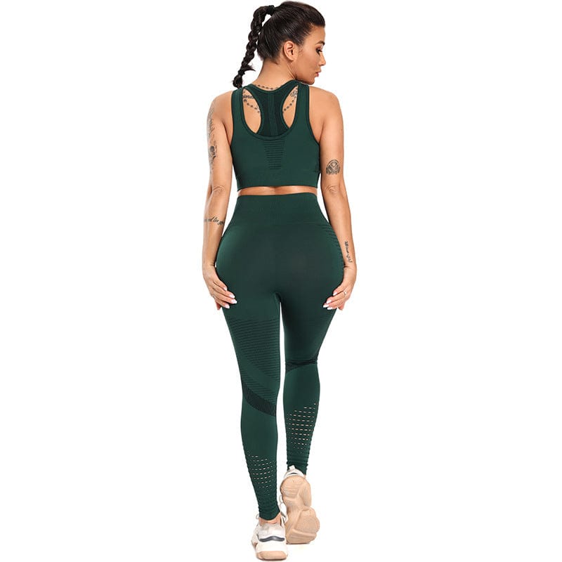Conjunto deportivo con top corto-Laurene.es