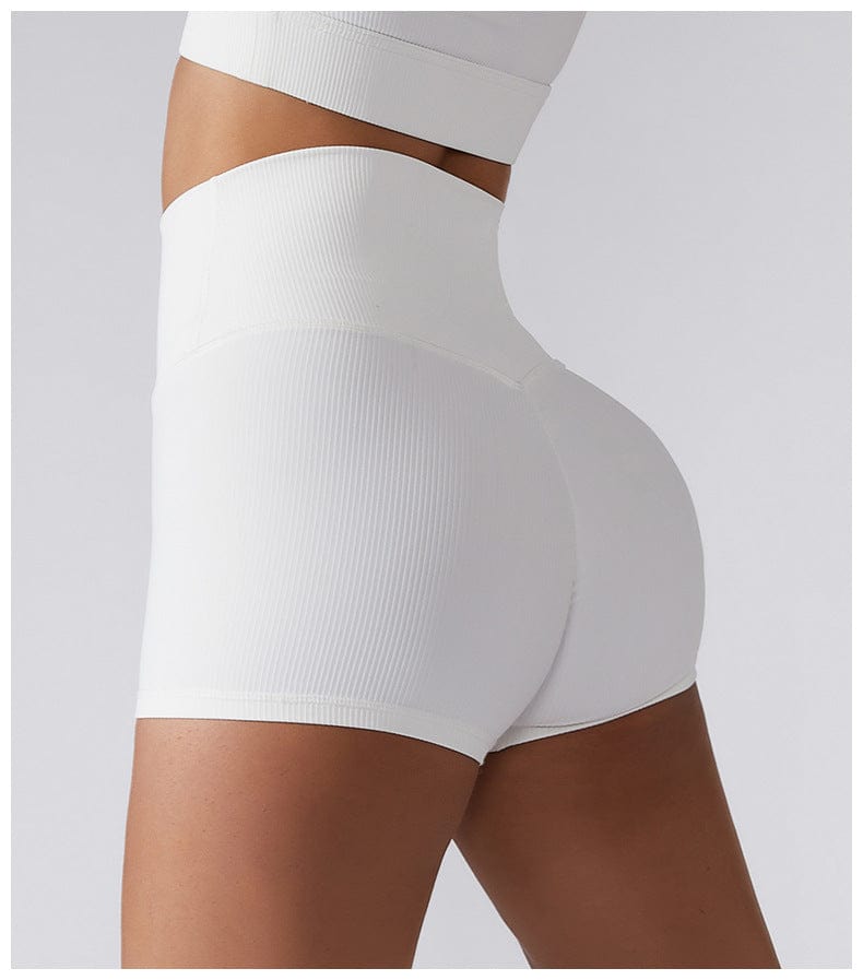 Conjunto deportivo con top de un sólo hombro-Laurene.es