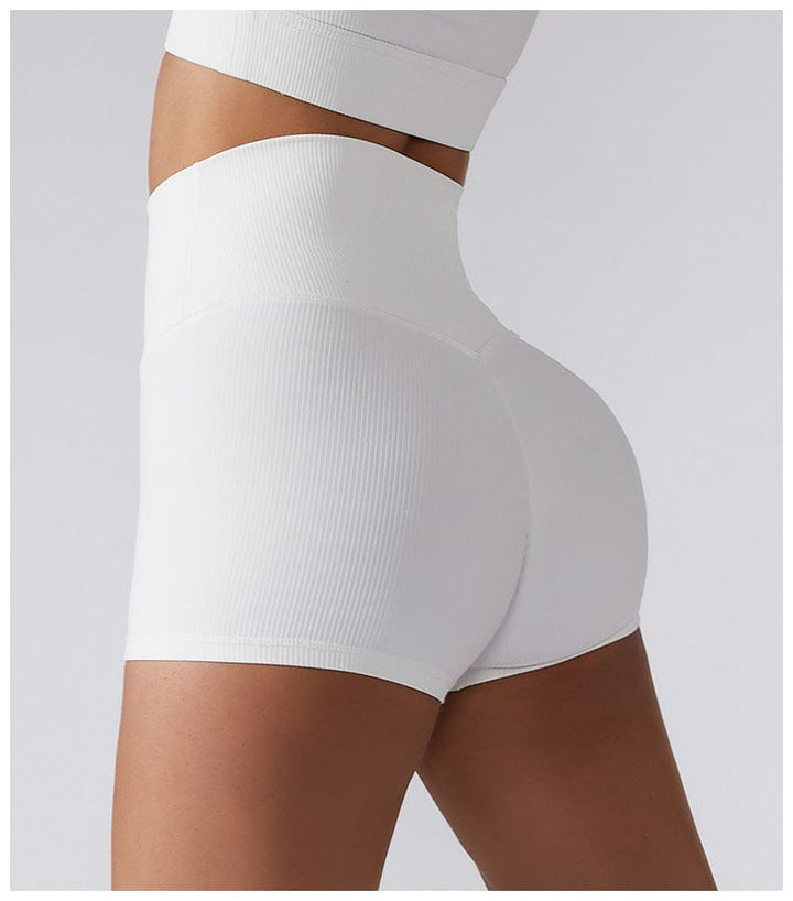 Conjunto deportivo con top de un sólo hombro-Laurene.es
