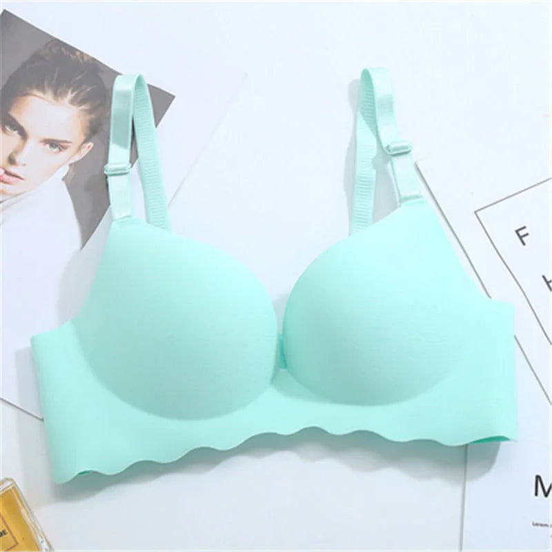 Sujetador push up con volantes