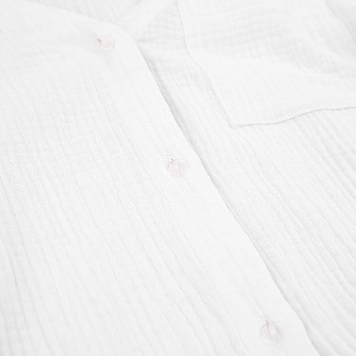 Pijama blanco de dos piezas-Laurene.es