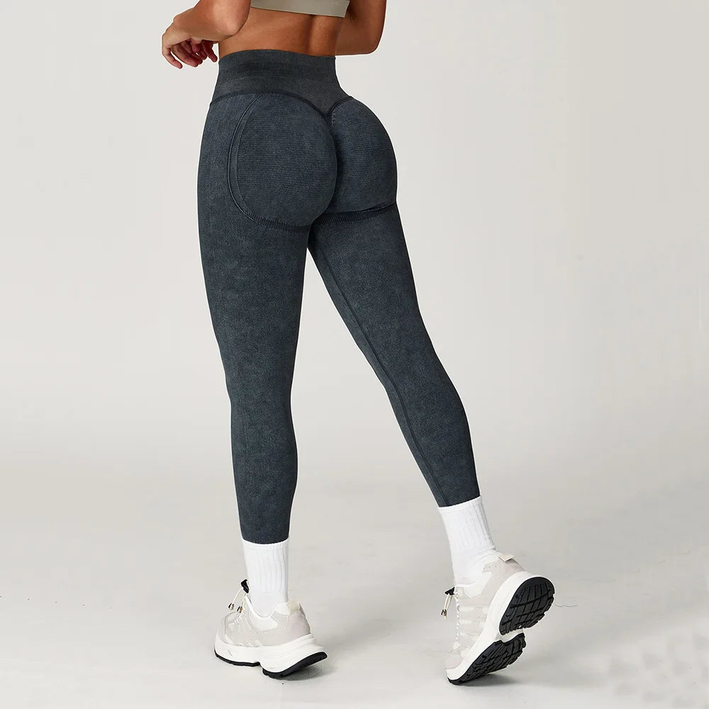 Leggings de gimnasio con cintura alta