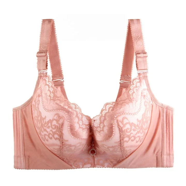 Sujetador de talla grande con ribete de encaje