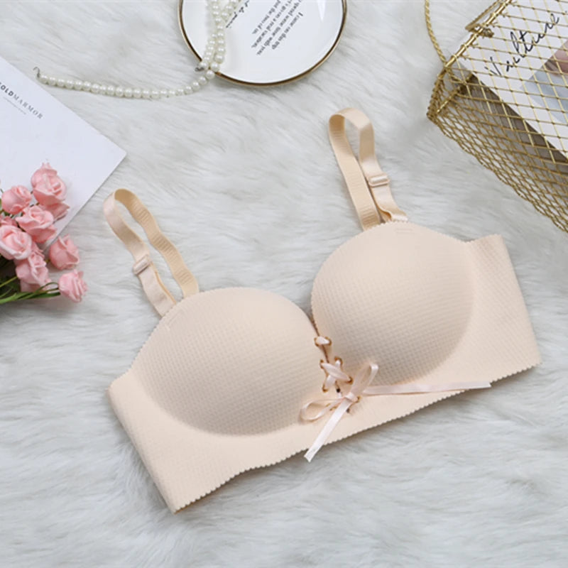 Sujetador push up con lazado