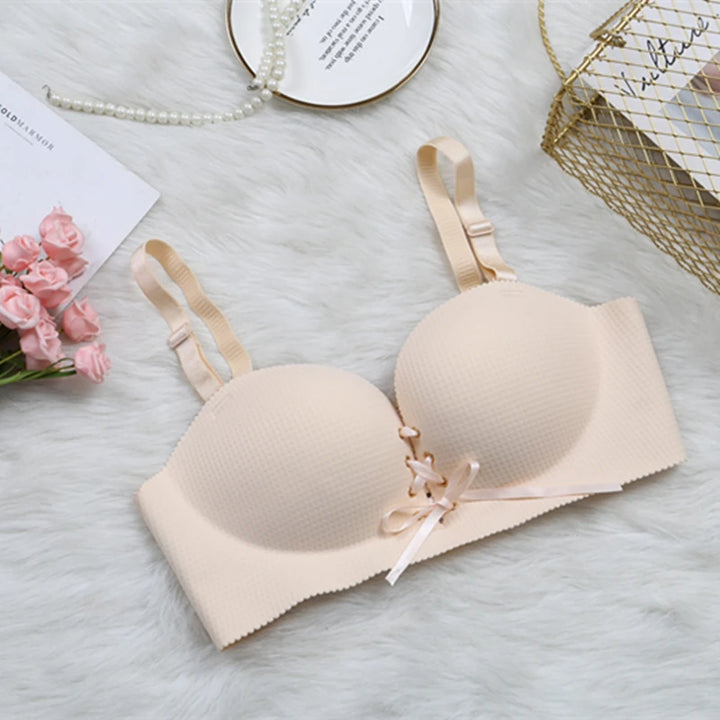 Sujetador push up con lazado
