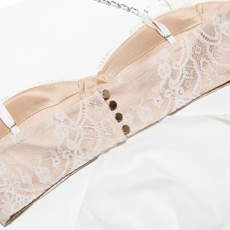 Camisón con sujetador de encaje