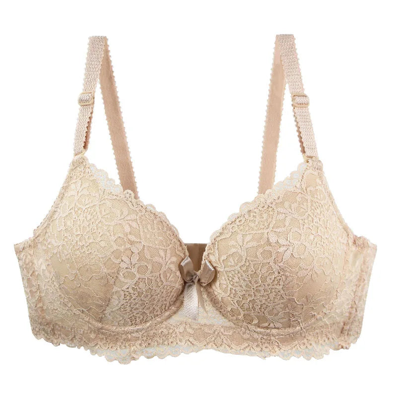Sujetador de encaje talla grande