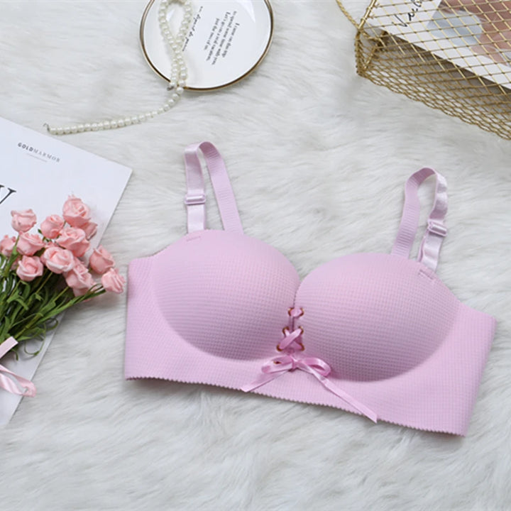 Sujetador push up con lazado