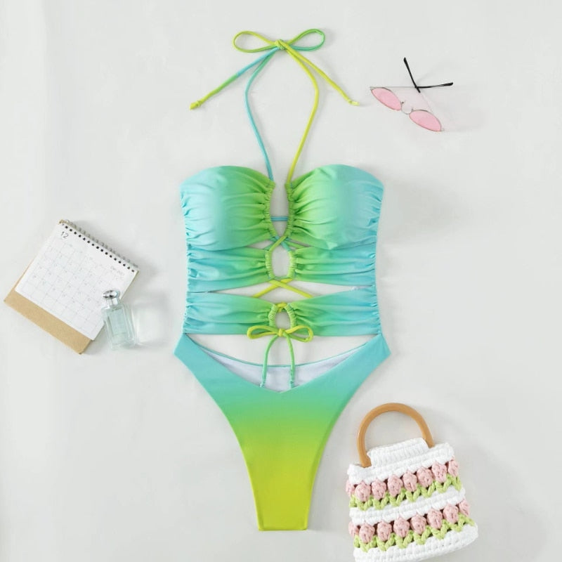 Bañador con efecto ombre
