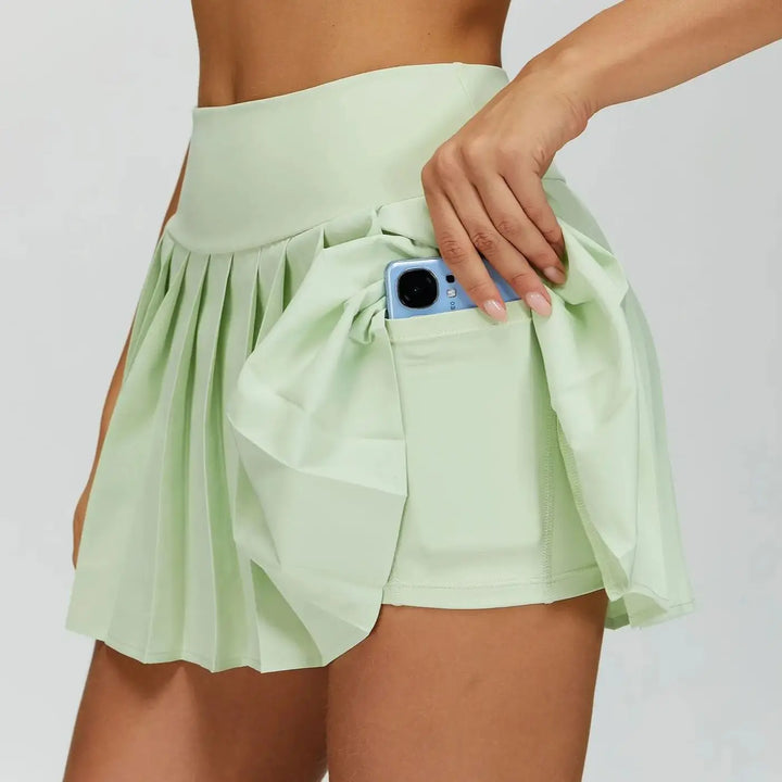 Minifalda plisada de deporte