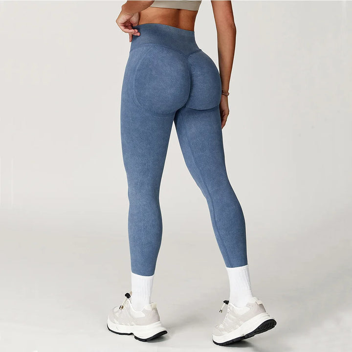 Leggings de gimnasio con cintura alta