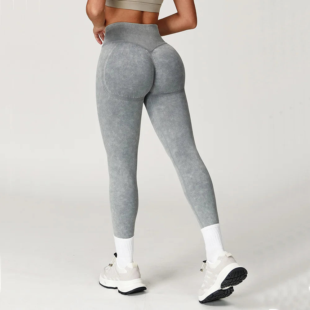 Leggings de gimnasio con cintura alta