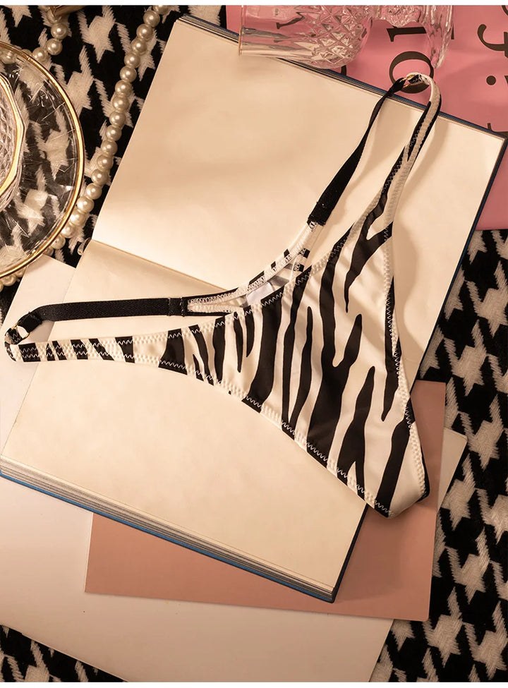 Tanga de mujer con estampado