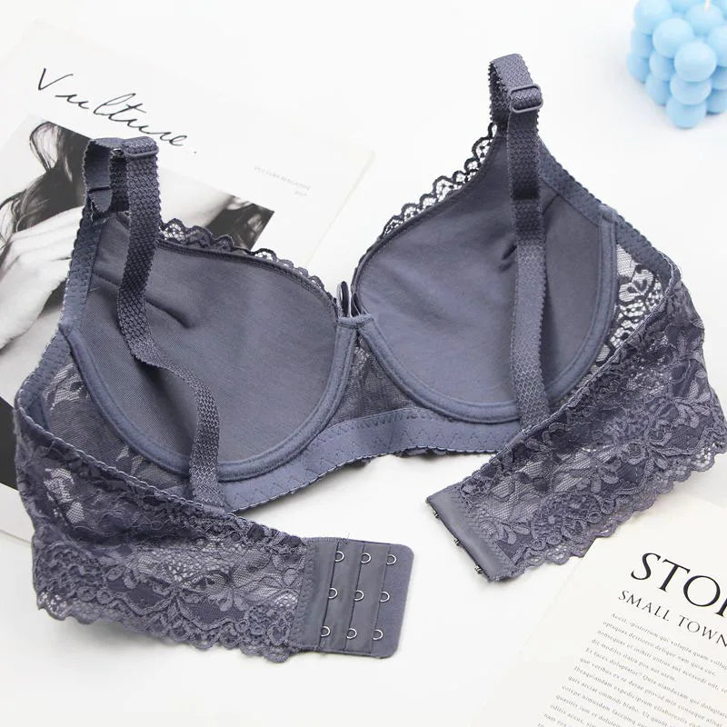 Sujetador de encaje talla grande